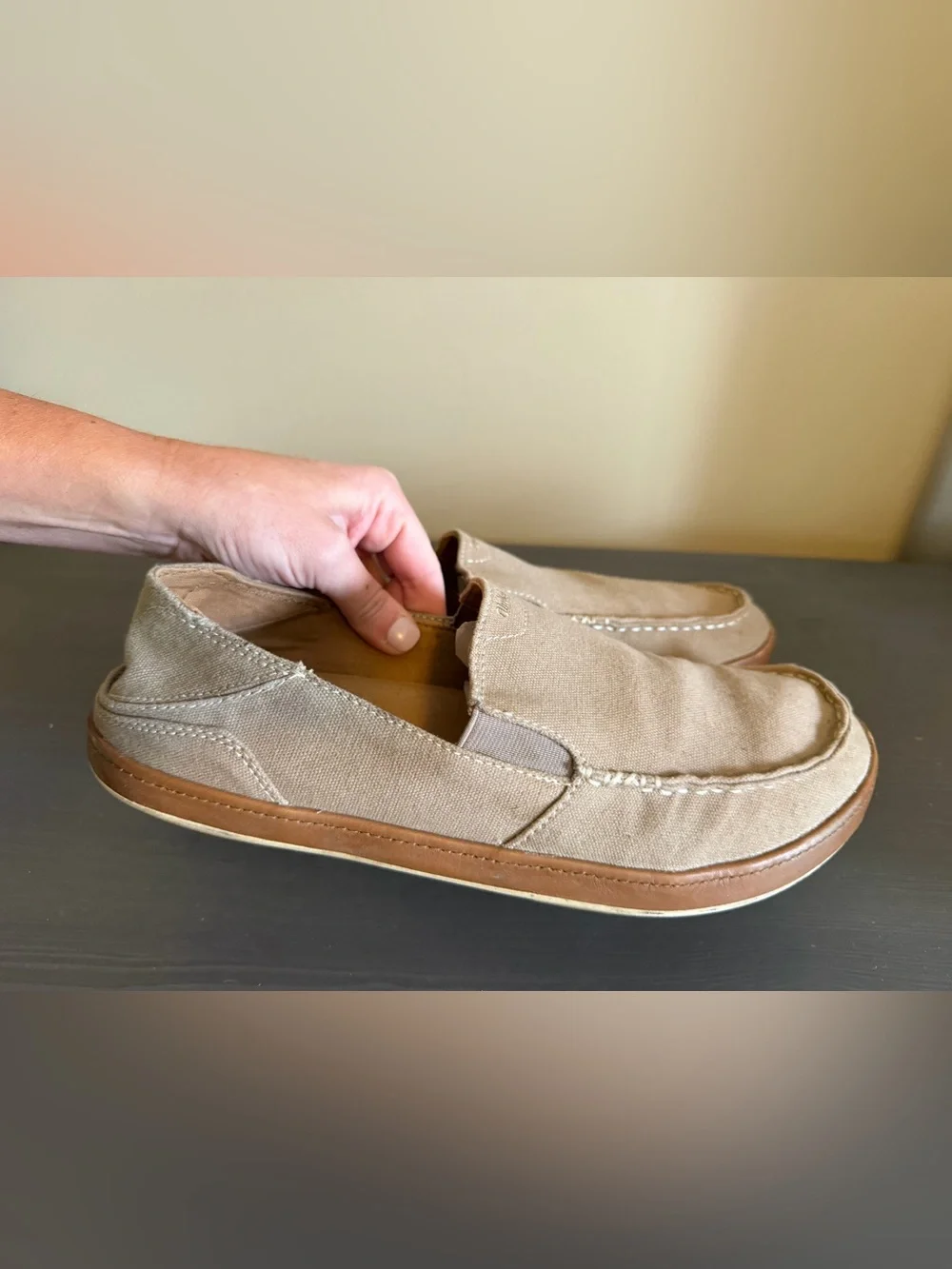 Men's Olukai Puhalu Canvas Shoes